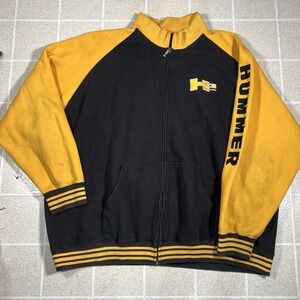 Vintage Y2K Hummer‎ H2 Track Jacket Embroidered Hiphop Size 4XL GM Promo